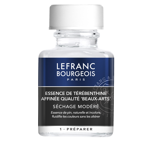 Lefranc Bourgeois - rectified turpentine fine arts quality