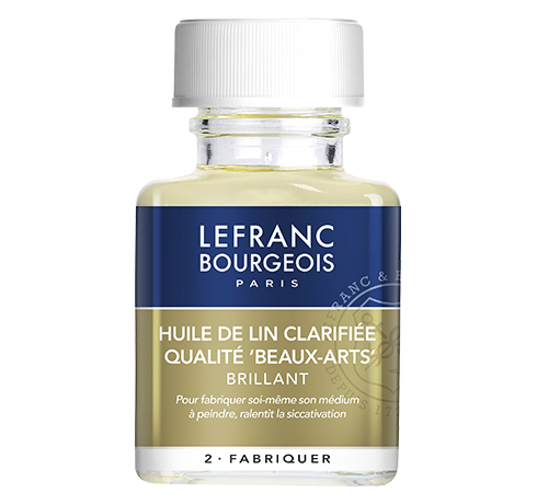 Lefranc Bourgeois - clarified linseed oil fine art quality