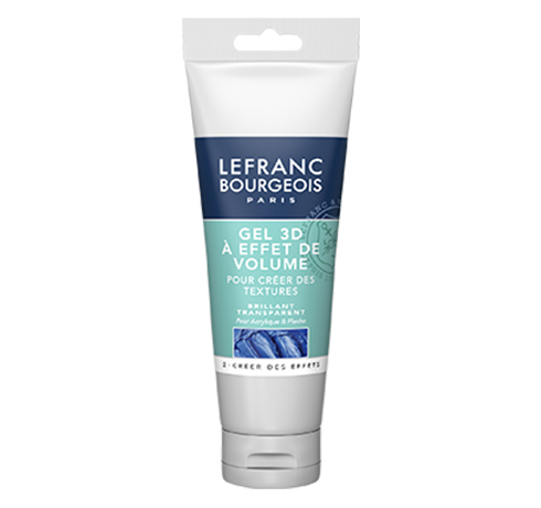 Glossy Transparent Volume Effect 3D Gel Lefranc Bourgeois