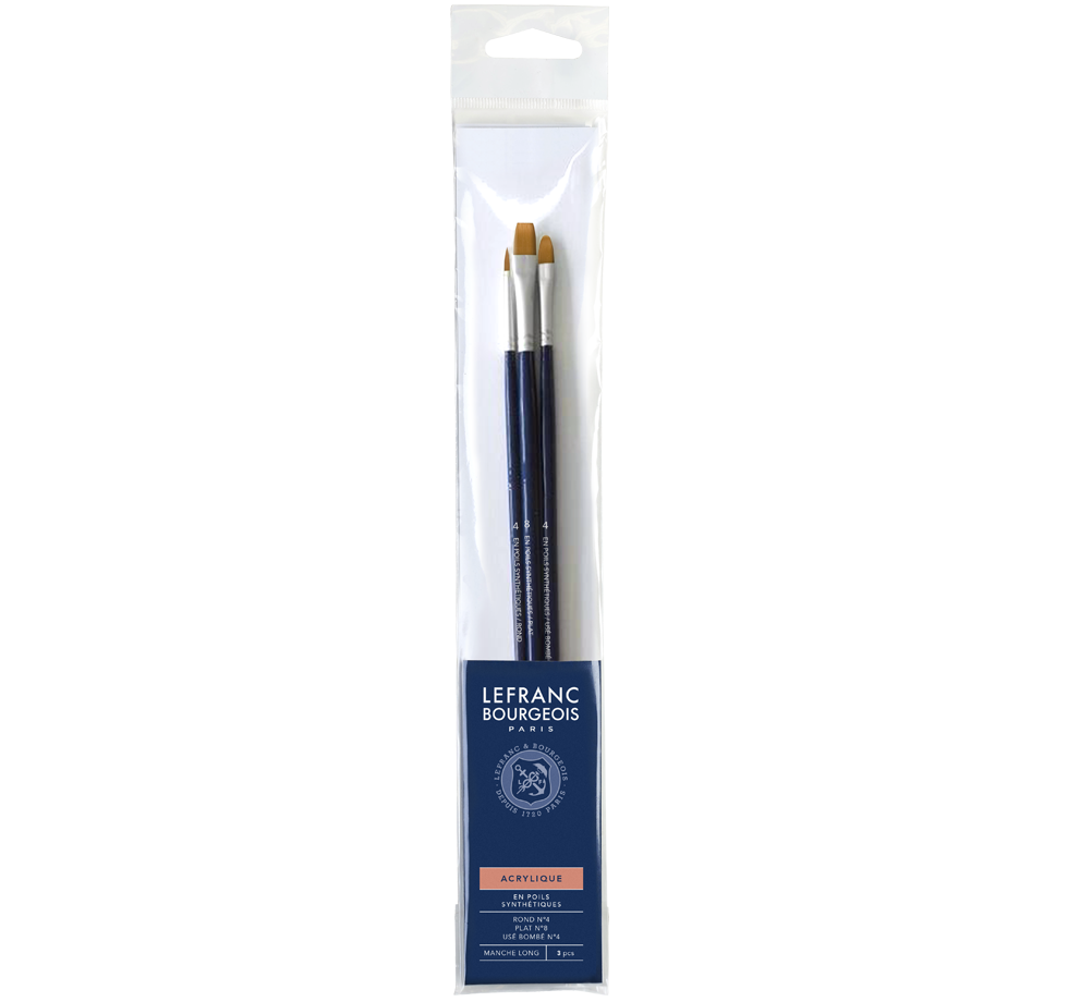 Acrylic Brush Set Lefranc Bourgeois