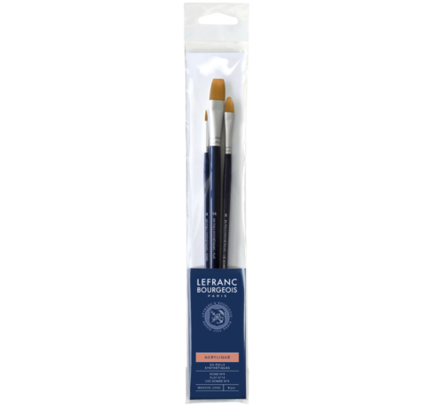 Acrylic Brush Set Lefranc Bourgeois