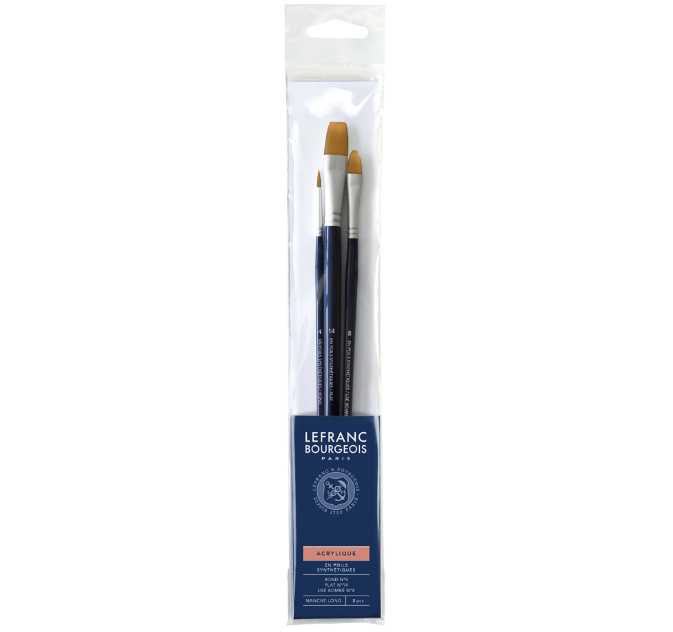 Acrylic Brush Set Lefranc Bourgeois