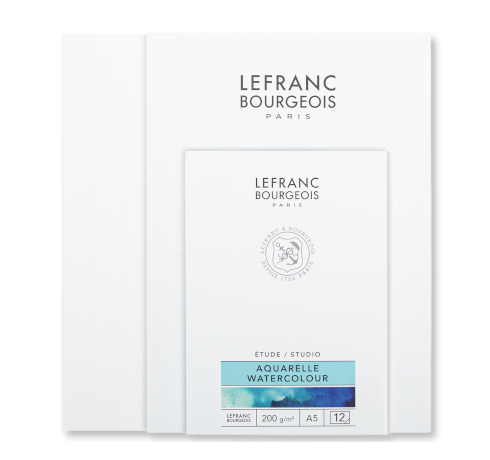 Watercolour paper pads Lefranc Bourgeois